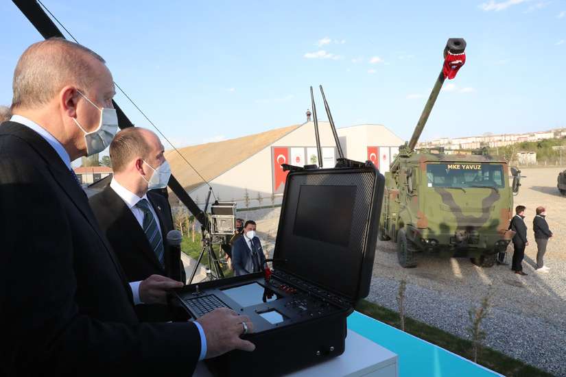 Erdoğan attends opening ceremony of Energetic Materials Production Facility